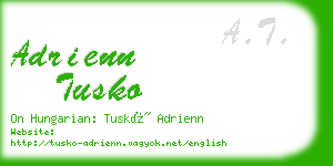 adrienn tusko business card